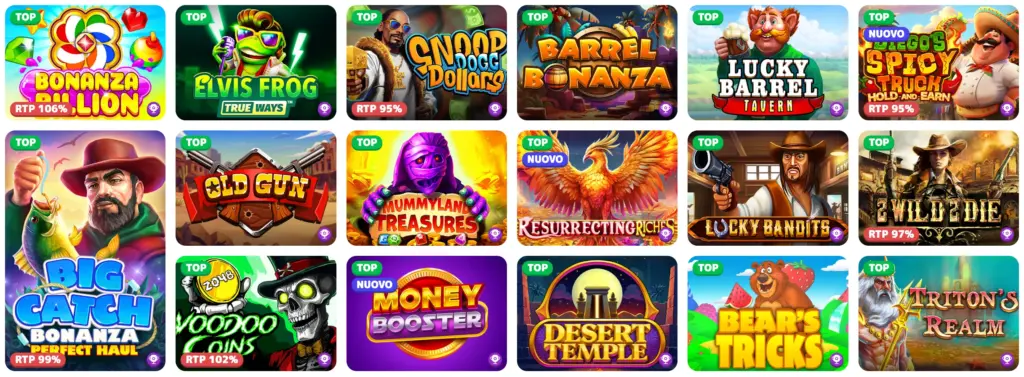 Casino recensione Giochi